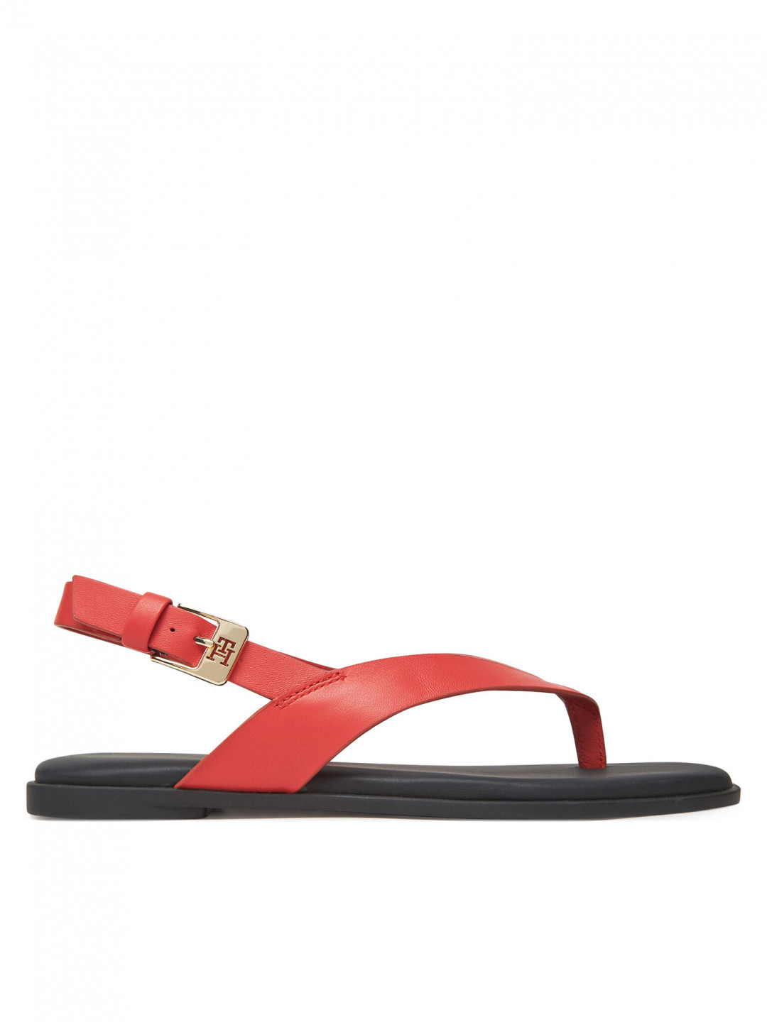 Tommy Hilfiger Sandály Color Block Thong Flat Sandal FW0FW08883 Oranžová